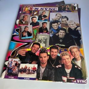 NSYNC folder with NSYNC and Brittney Spears Pictures & Posters